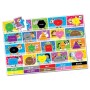 Puzzle mare Educativ de podea sa invatam Culori si Forme in engleza 50 piese 91.44x60.96 cm